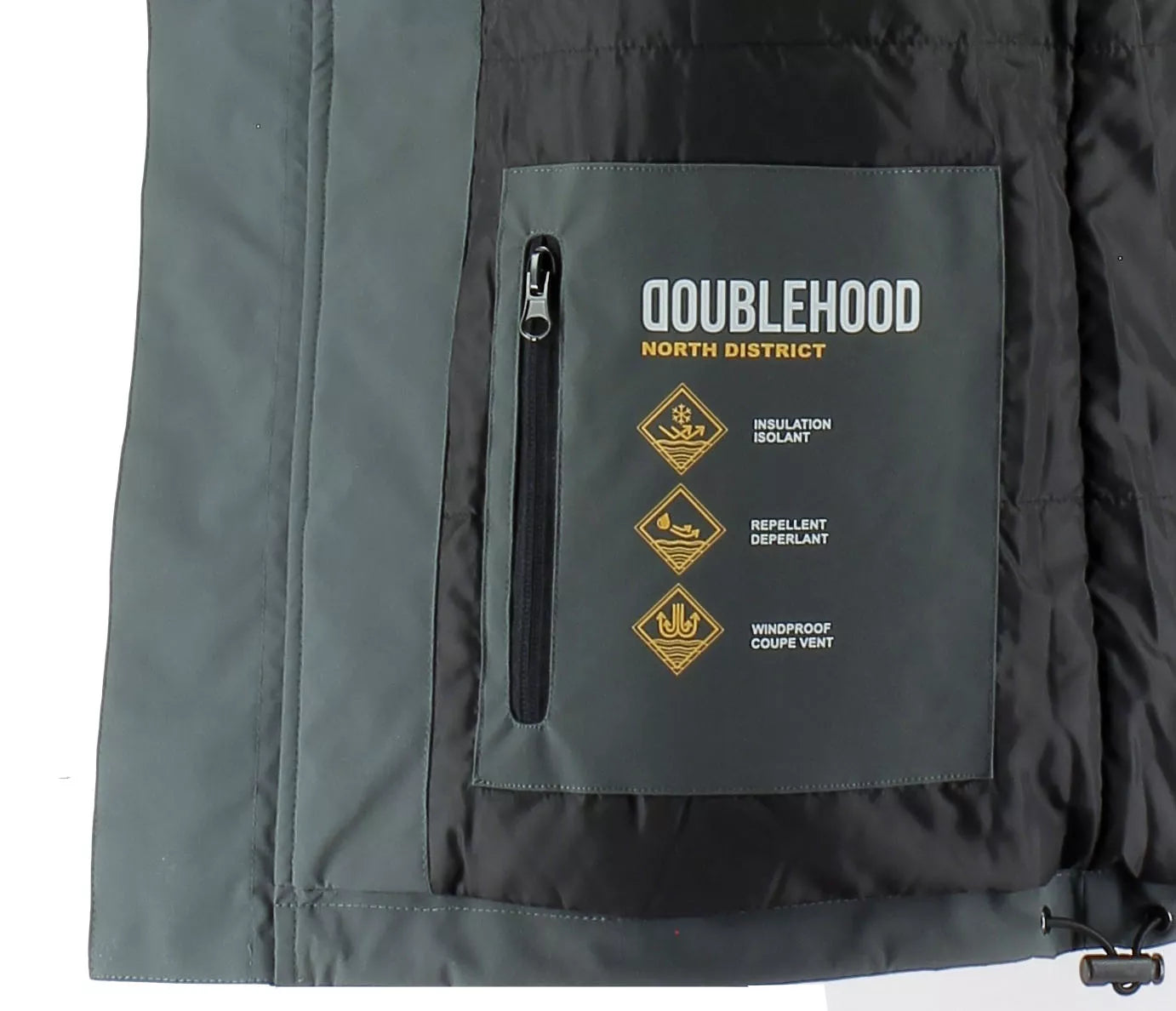 Veste à capuche  Doublehood FILCON