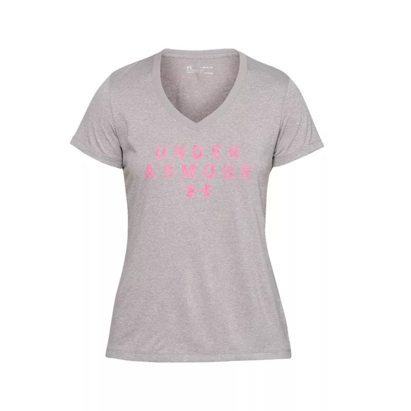 Tee-shirt Femme Under Armour TECH SSV  TWIST