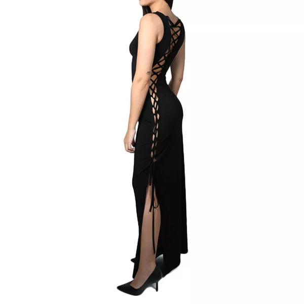 Robe Enzo Loco Fleurie - Taille Unique, Longueur Asymétrique Maxi - Parfaite Pour Le Printemps Et L'été