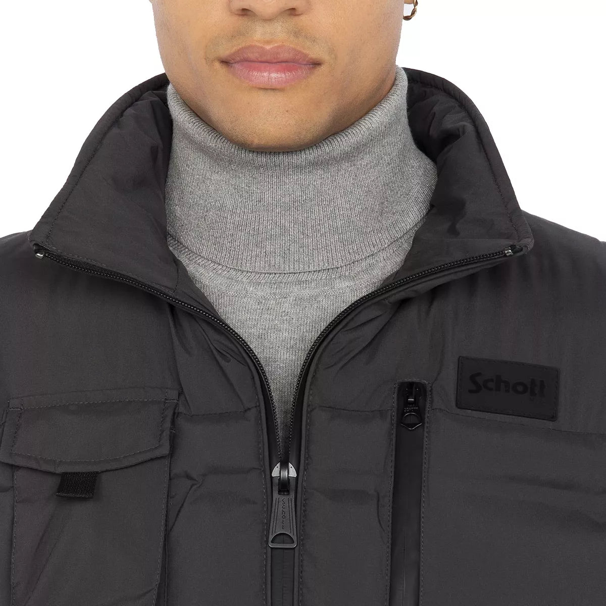 Doudoune sans manches Schott ISHAKV