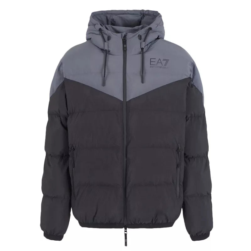 Doudoune à capuche EA7 Emporio Armani