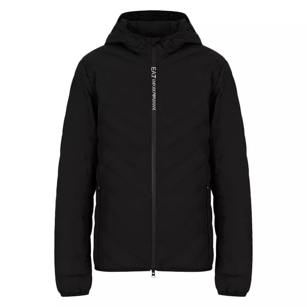 Chaqueta de plumas con capucha EA7 Emporio Armani