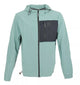 Veste à capuche zippée Helvetica Saturne