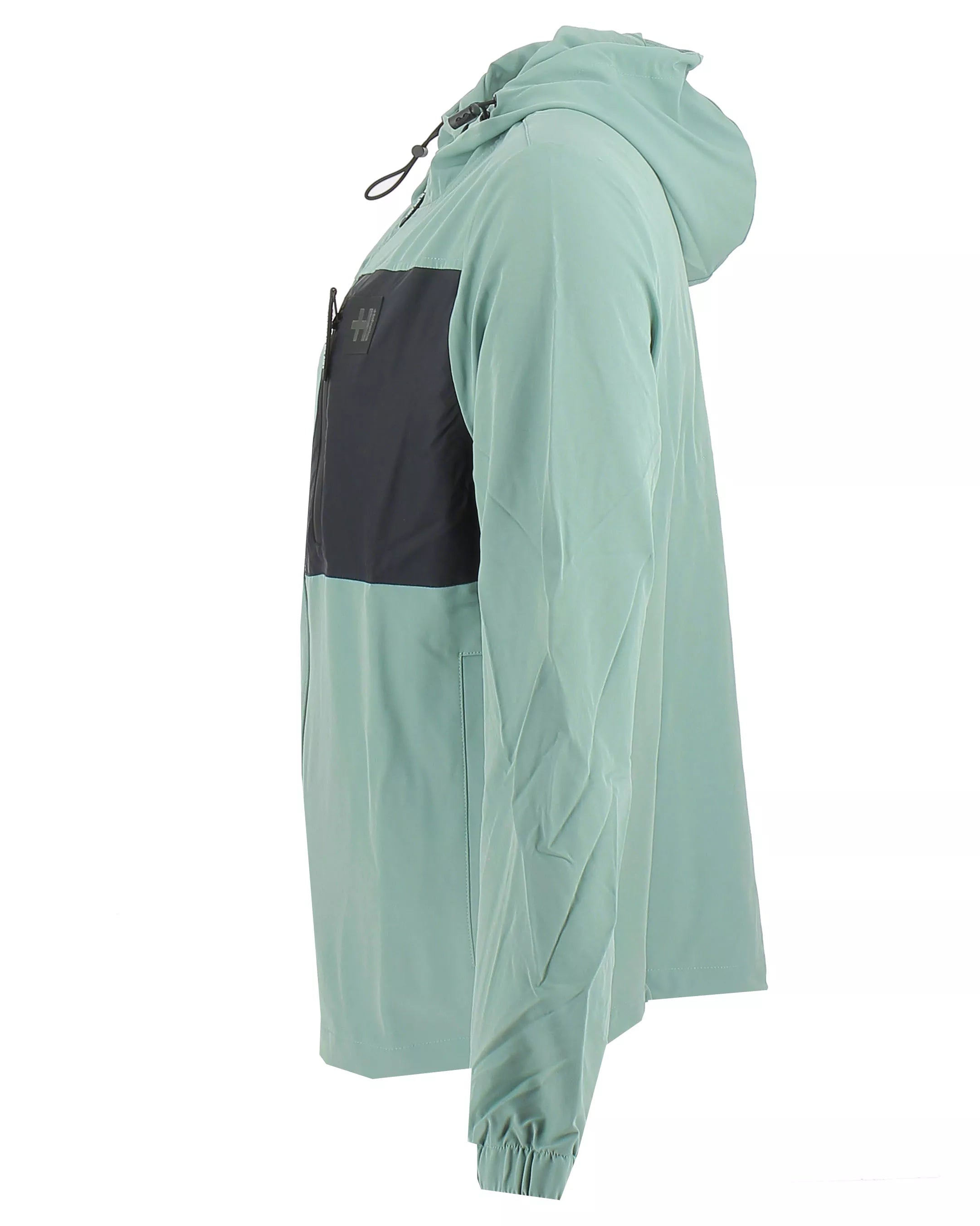 Veste à capuche zippée Helvetica Saturne