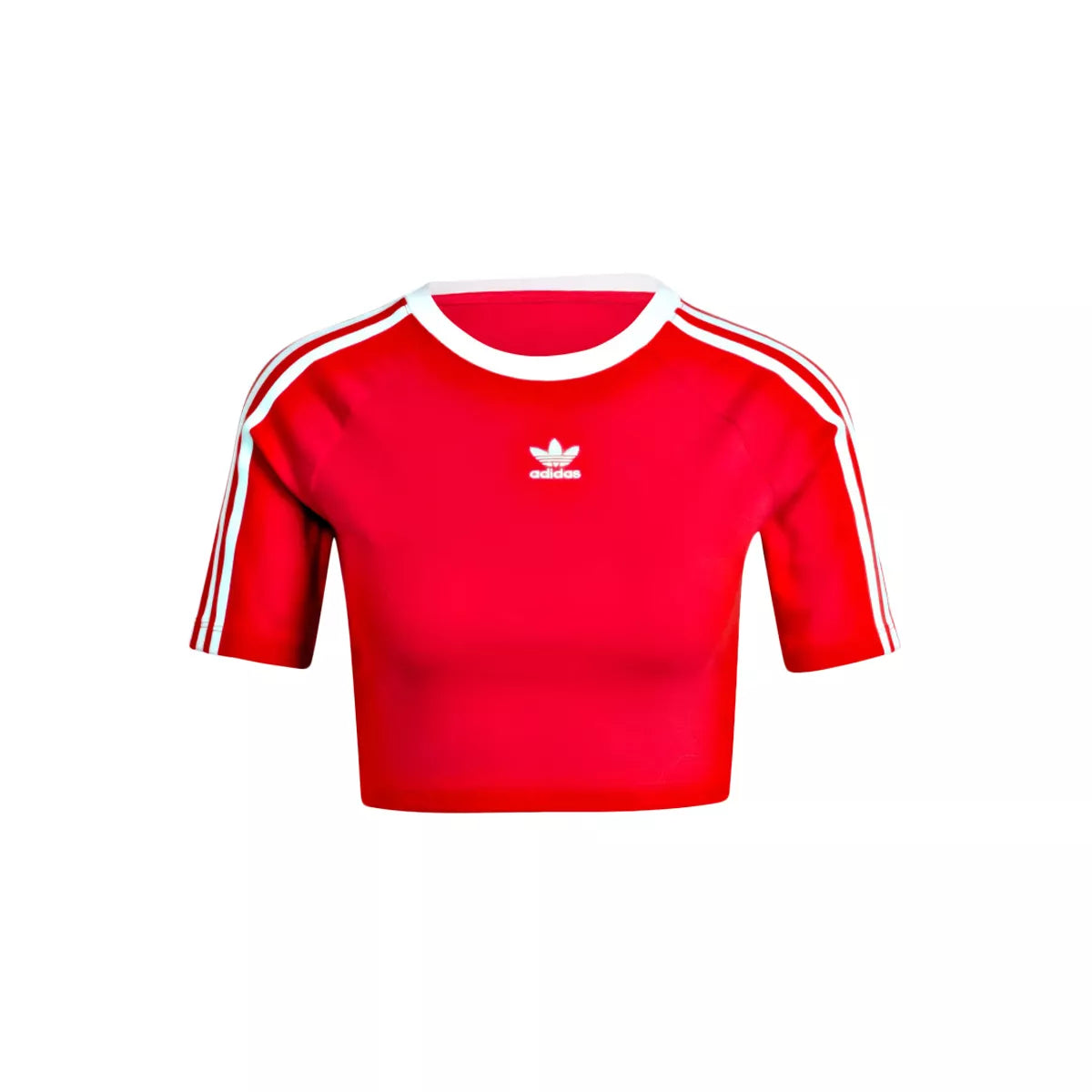 Tee-shirts adidas Originals BABY TEE 3 STRIPES ADIDAS