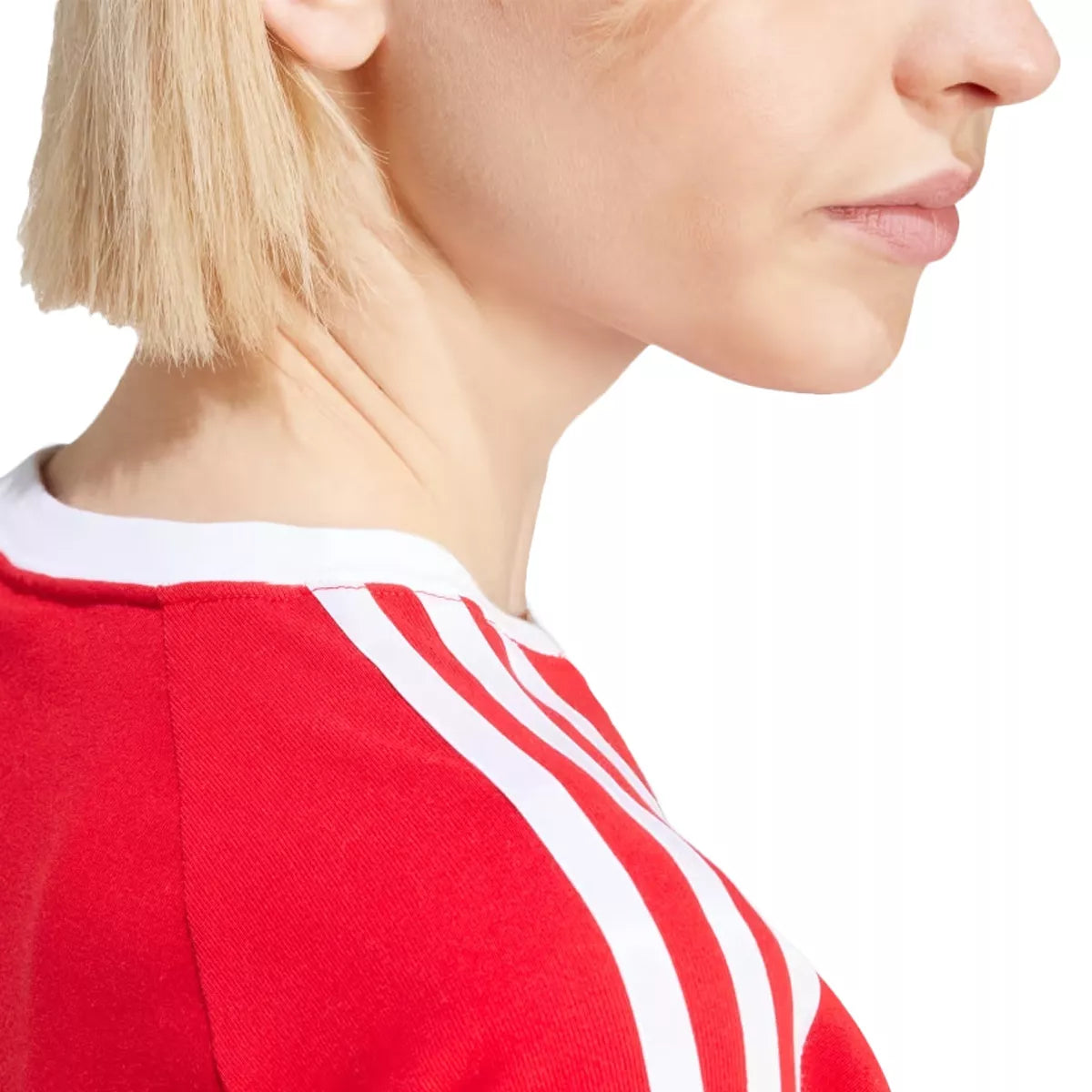 Tee-shirts adidas Originals BABY TEE 3 STRIPES ADIDAS