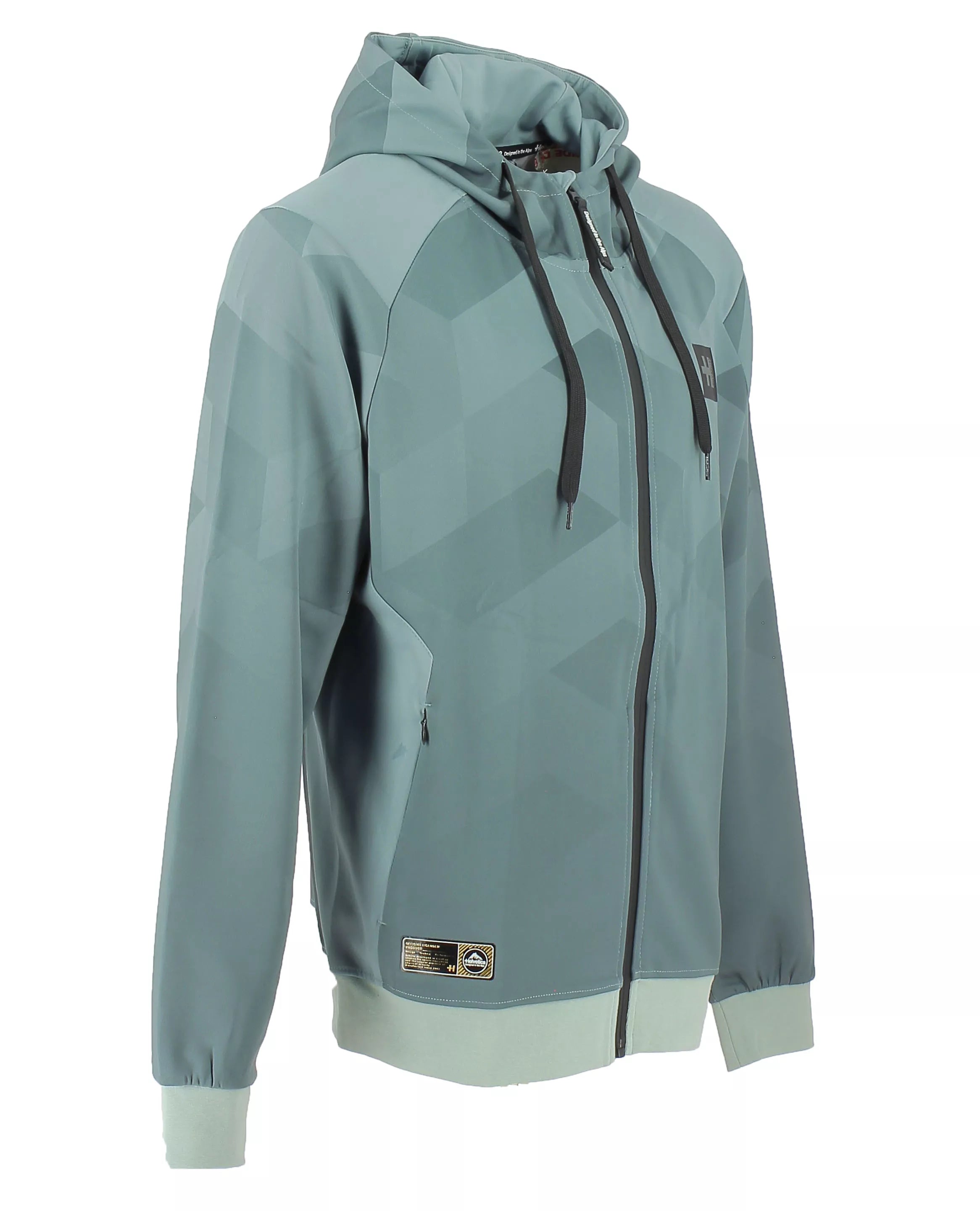 Veste à capuche zippée Dakota Helvetica