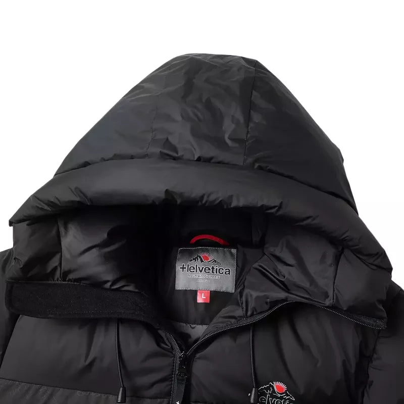 Plumífero con capucha para hombre Helvetica HERALD AO
