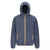 Veste à capuche zippée K-Way JACK SHERPA POLAR REVERSIBLE