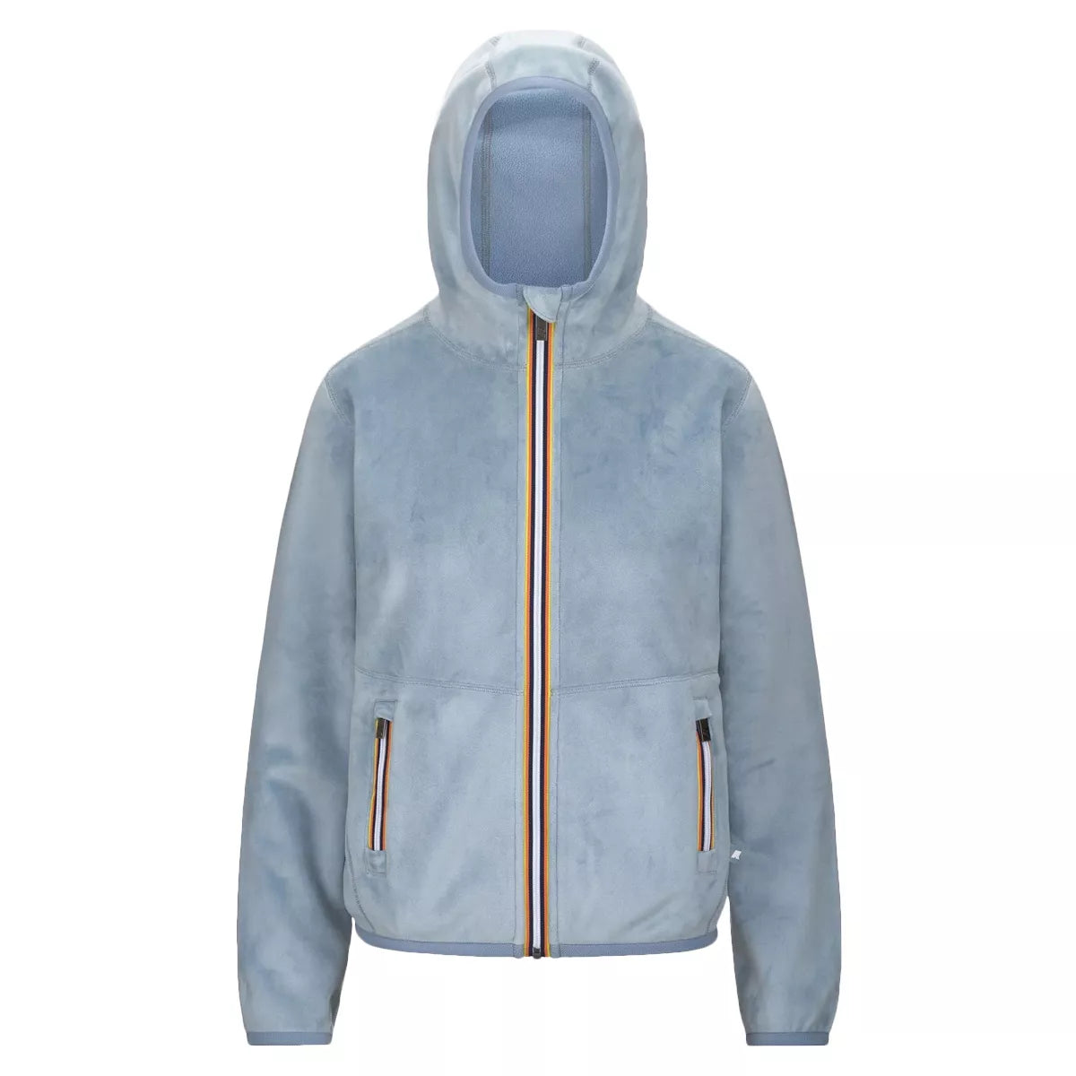 Veste courte K-Way LILY VELOUR POLAR REVERSIBLE