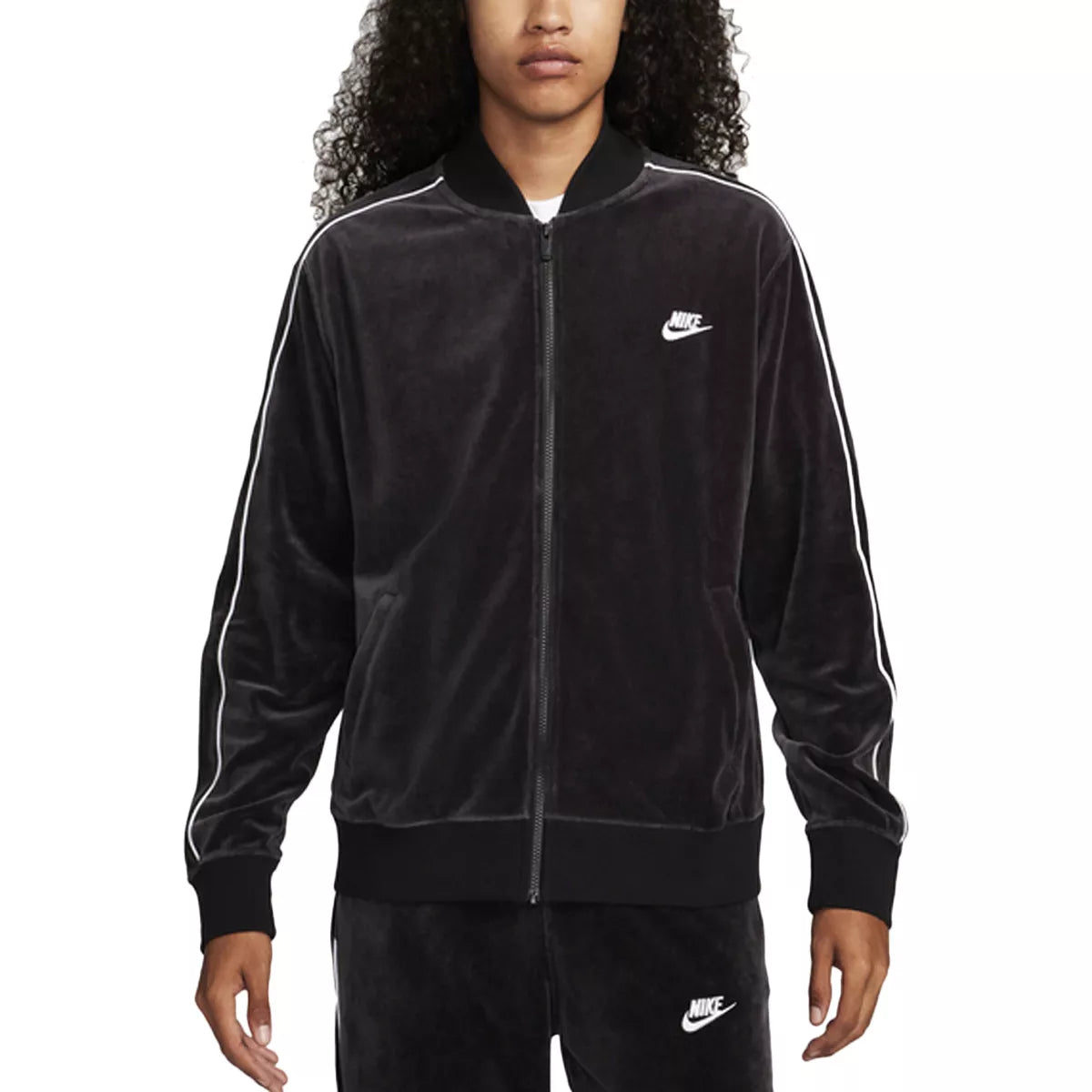 Veste de survêtement Nike NSW CLUB VELOUR