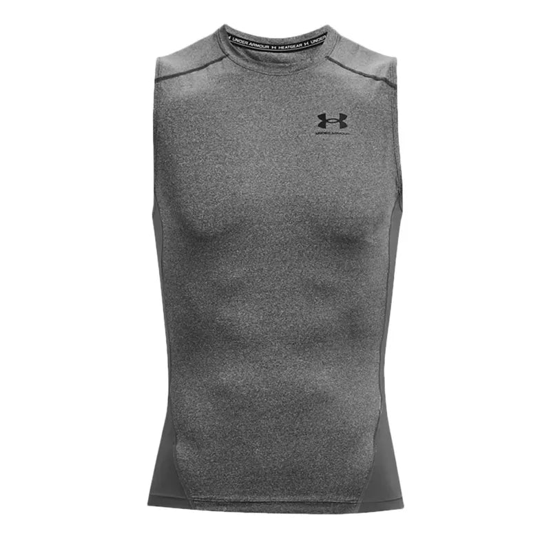 Pegashoes - Débardeur Under Armour Hg Am - Gris foncé - 1361522-090