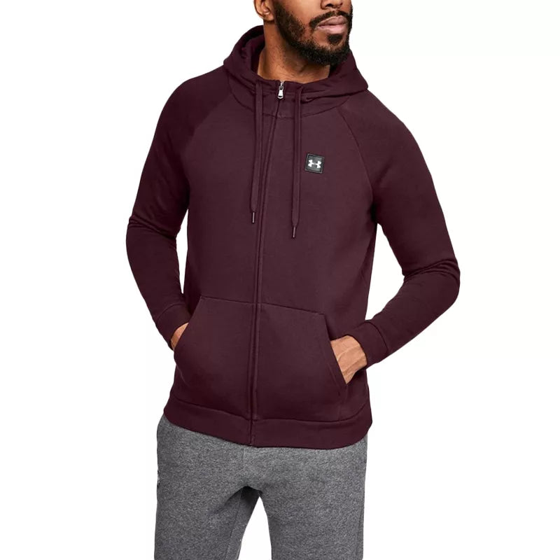 Vestes de survêtement Under Armour RIVAL FLEECE FZ HOODIE - Ref. 1320737-600