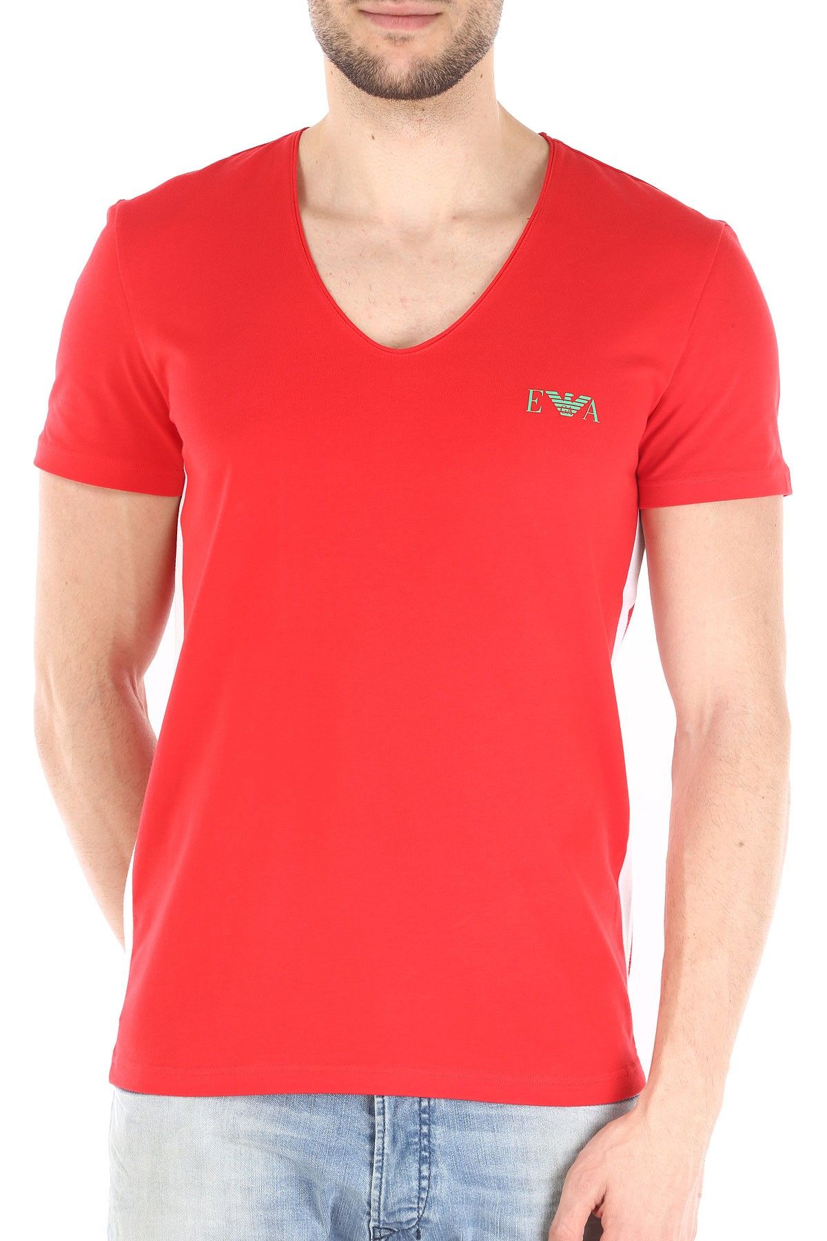 Tee-shirt EA7 Emporio Armani V-Neck -111417-7P510-22474