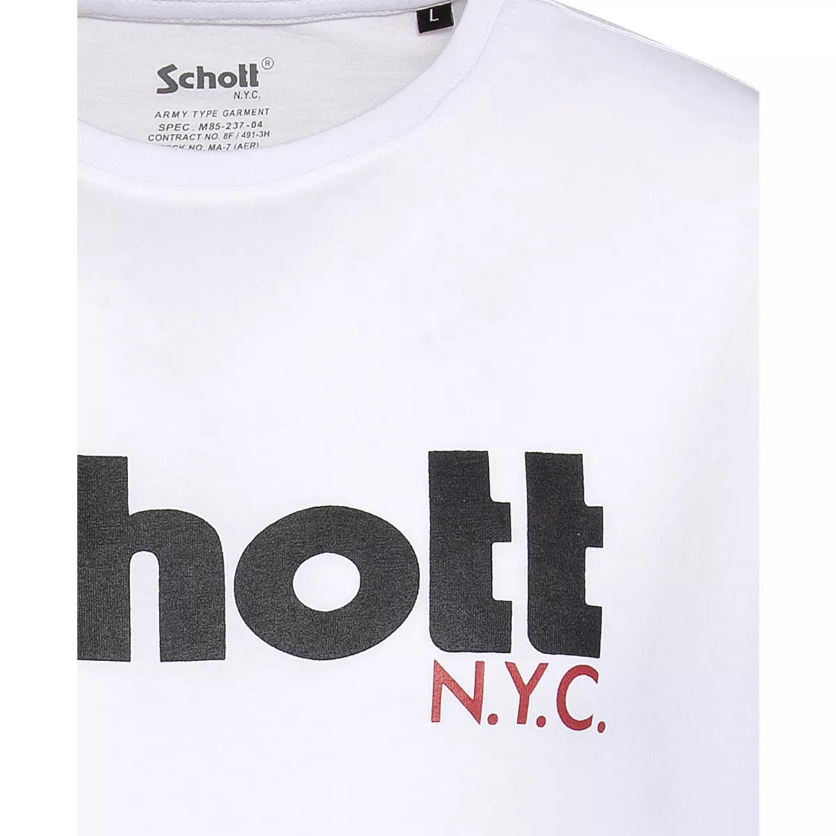 Pack 2 Tee-shirt Schott PETIT LOGO