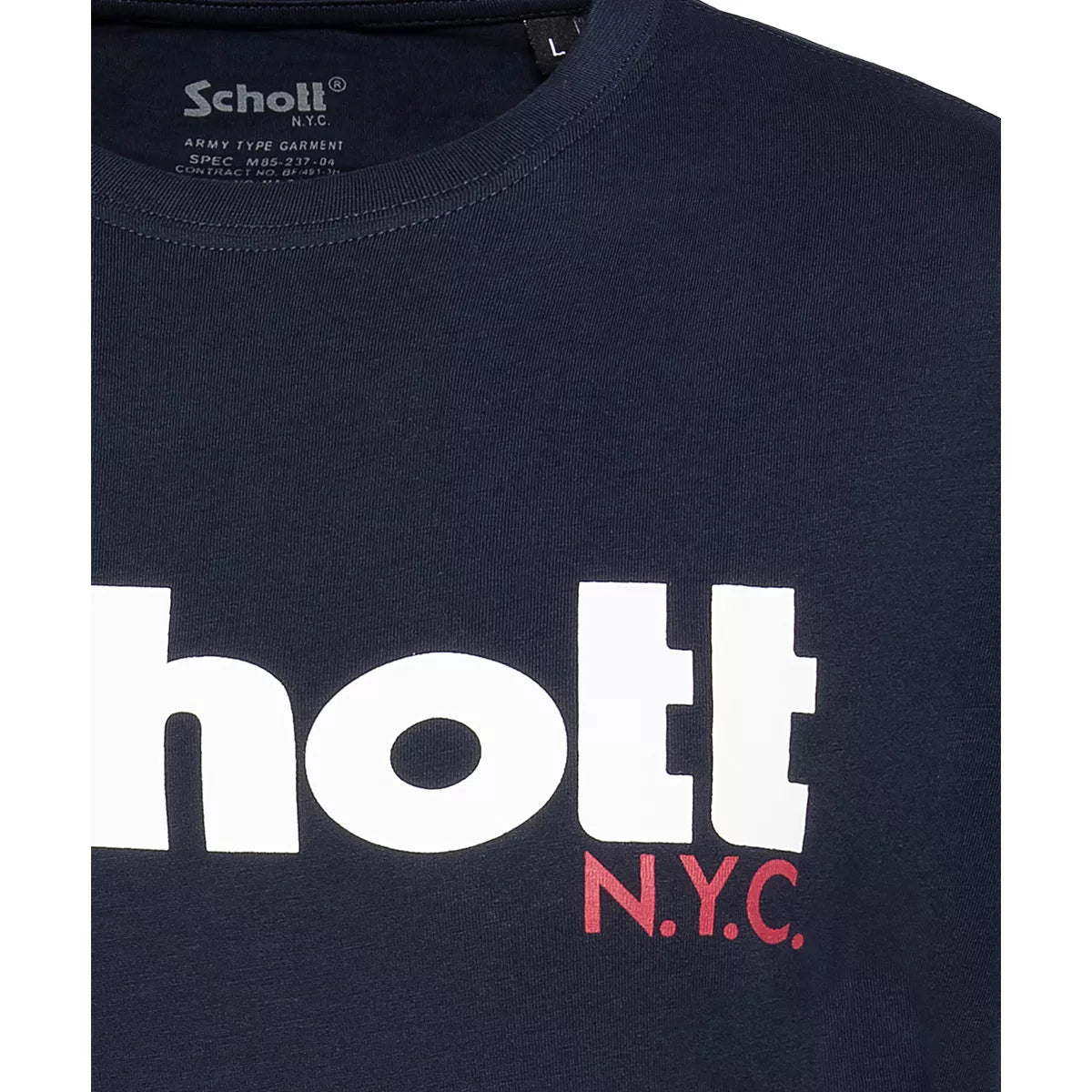 Pack 2 Tee-shirt Schott PETIT LOGO