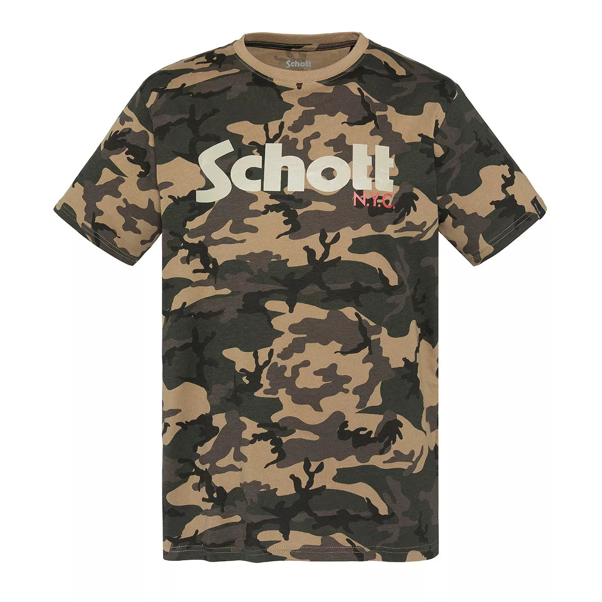 Pack 2 Tee-shirt Schott PETIT LOGO