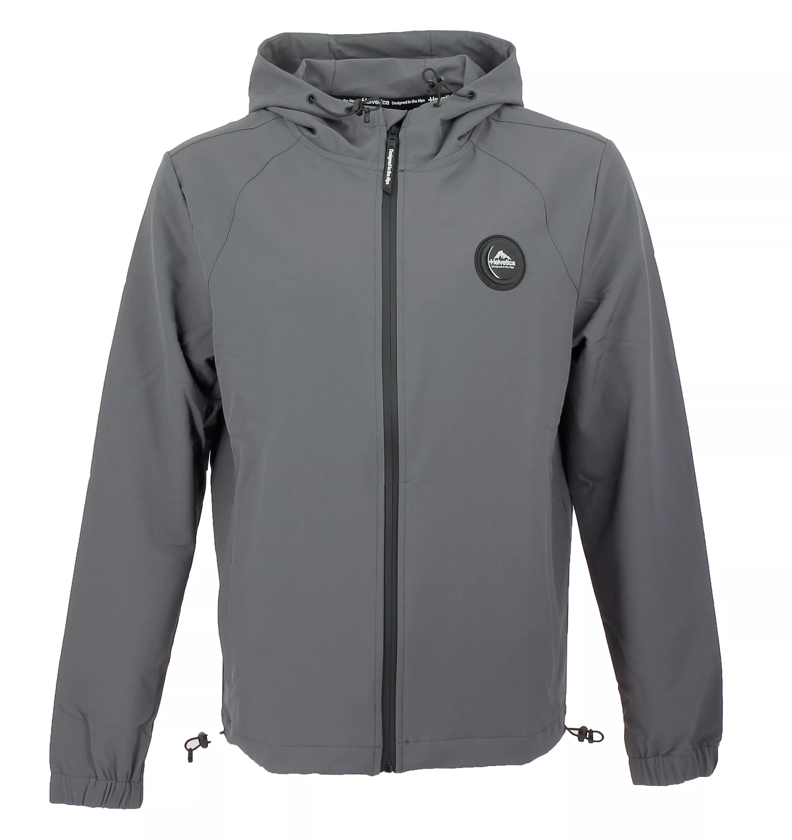 Veste de survêtement à capuche Helvetica 04 HAVANE