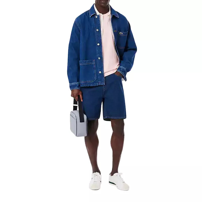 Tee-shirt Lacoste Homme rose pale