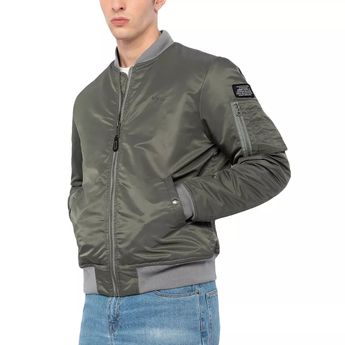 Blouson Schott MA-1 AIRFORCERS