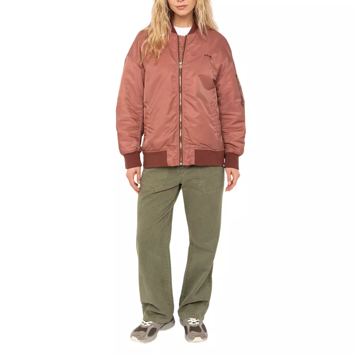 Bomber Long zippé Schott