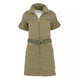Robe army avec ceinture Schott