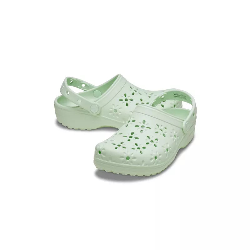Sandale Crocs CLASSIC FLORAL CUT OUT Clog