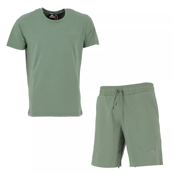 Conjunto de camiseta y pantalón corto Helvetica 40 BILCON