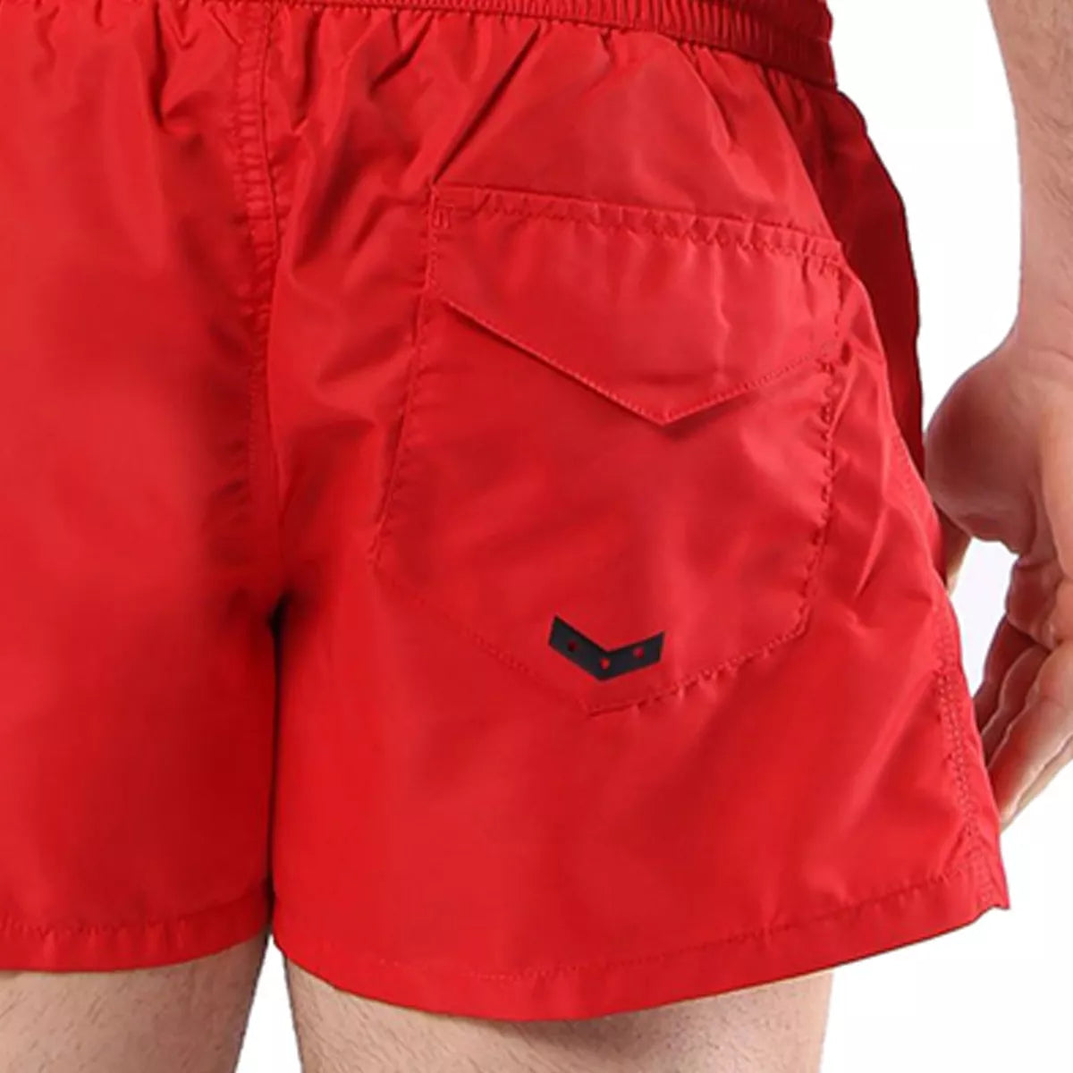 Short de bain Diesel BMBX-SANDY-E (Rouge) - Ref. SMNJ-0KAKX-42G