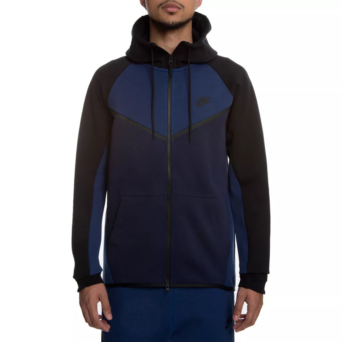 Nike Sweat à capuche Nike Sportswear Tech Fleece Windrunner - 885904-473