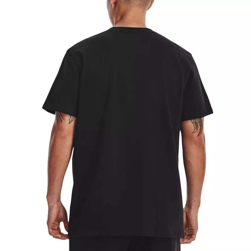 Tee-shirt Under Armour LOGO EMB HEAVYWEIGHT SS