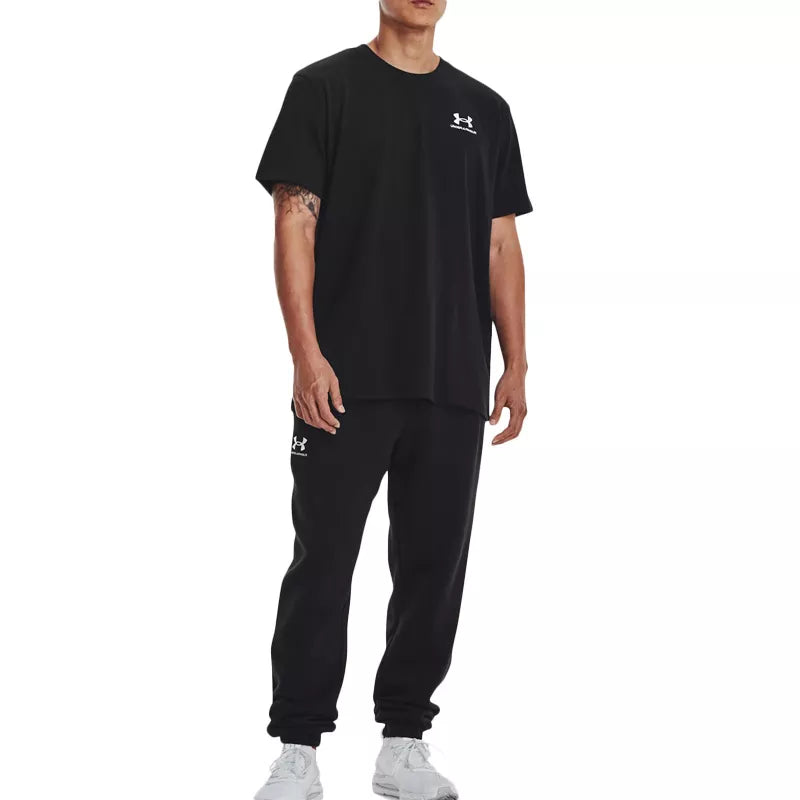 Tee-shirt Under Armour LOGO EMB HEAVYWEIGHT SS