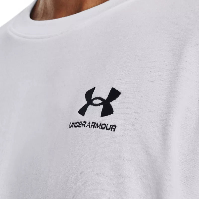Tee-shirt Under Armour LOGO EMB HEAVYWEIGHT SS