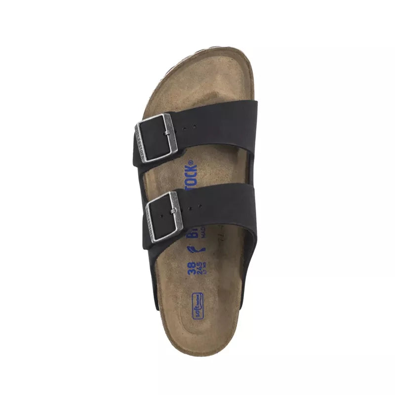 Sandale Birkenstock ARIZONA SOFT CUIR SUEDE étroite