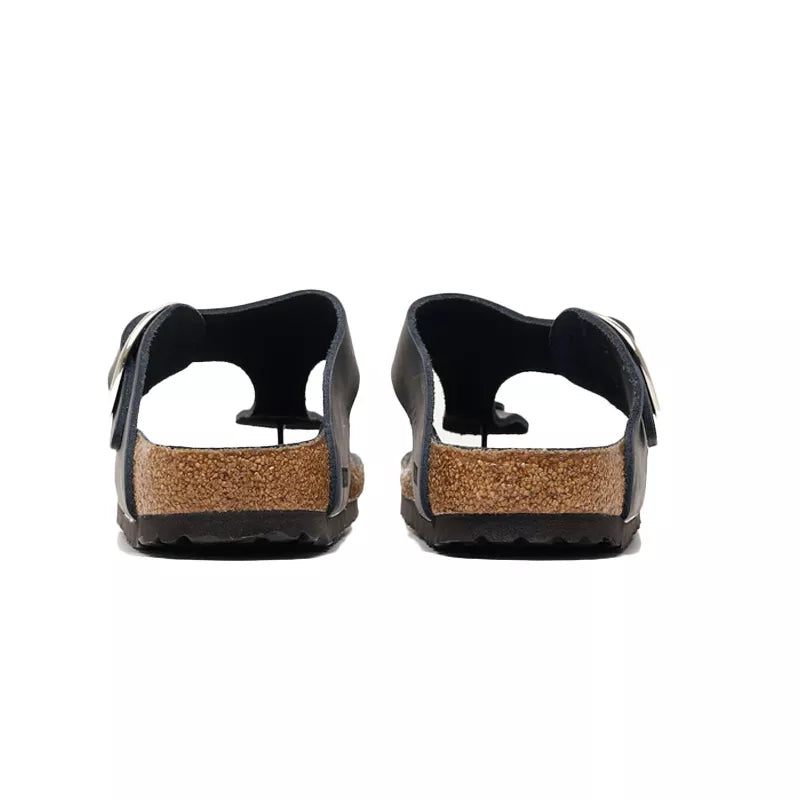 Sandale Birkenstock GIZEH BIG BUCKLE CUIR étroite