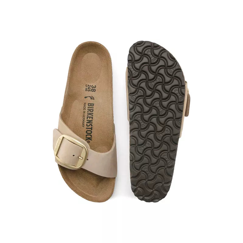 MADRID BIG BUCKLE CUIR NUBUCK