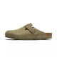Chausson Femme Birkenstock BOSTON RIVETS SUEDE étroite
