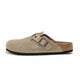 Chausson Birkenstock BOSTON SUEDE BRAIDED étroite