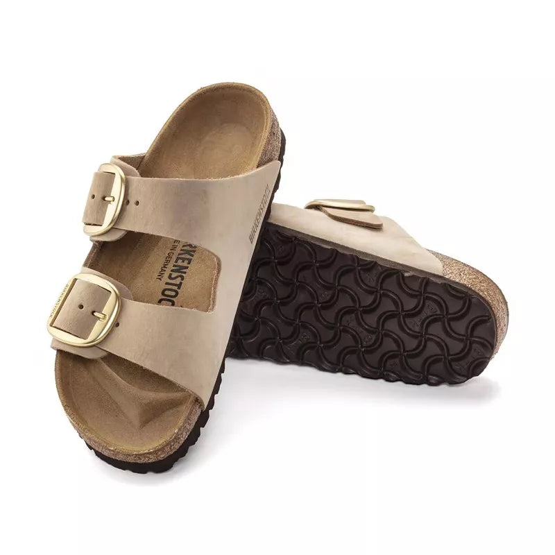 Sandale Birkenstock ARIZONA BIG BUCKLE CUIR étroite