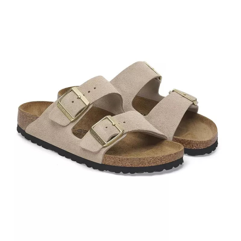 Sandale Femme Birkenstock ARIZONA CUIR SUEDE étroite