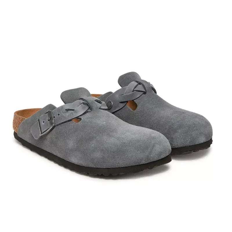 Chausson Birkenstock BOSTON SUEDE BRAIDED