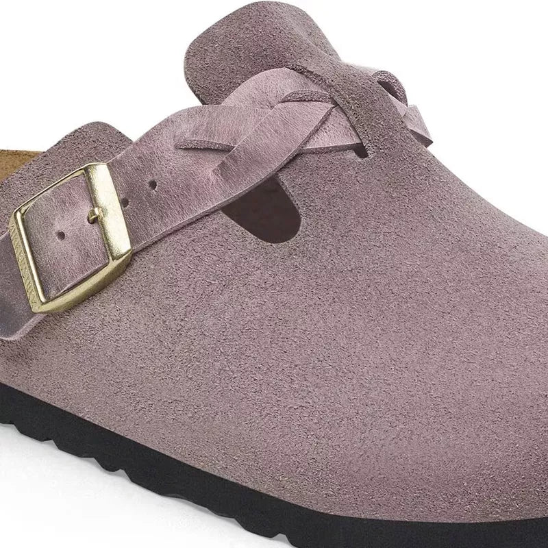 Chausson Birkenstock BOSTON SUEDE BRAIDED