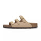 Sandale Birkenstock FLORIDA NUBUCK étroite