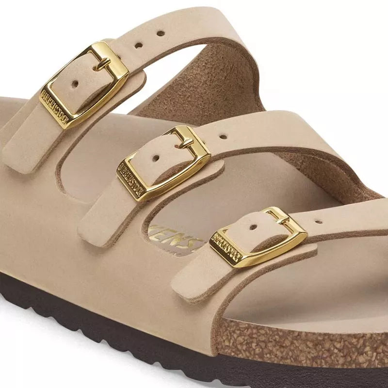 Sandale Birkenstock FLORIDA NUBUCK étroite