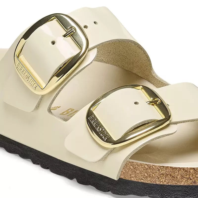 Sandale Birkenstock ARIZONA BIG BUCKLE CUIR étroite