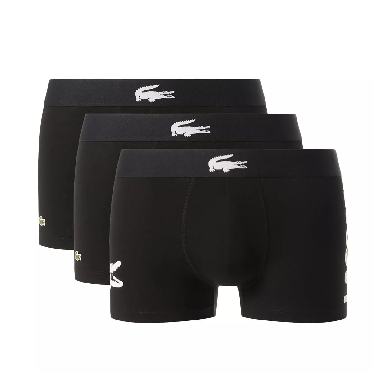 Pack de 3 boxers Lacoste STRETCH COTTON LOGO