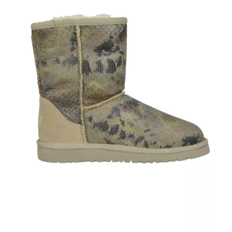 Boots UGG CLASSIC SHORT METALLIC SNAKE