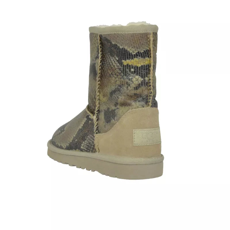 Boots UGG CLASSIC SHORT METALLIC SNAKE