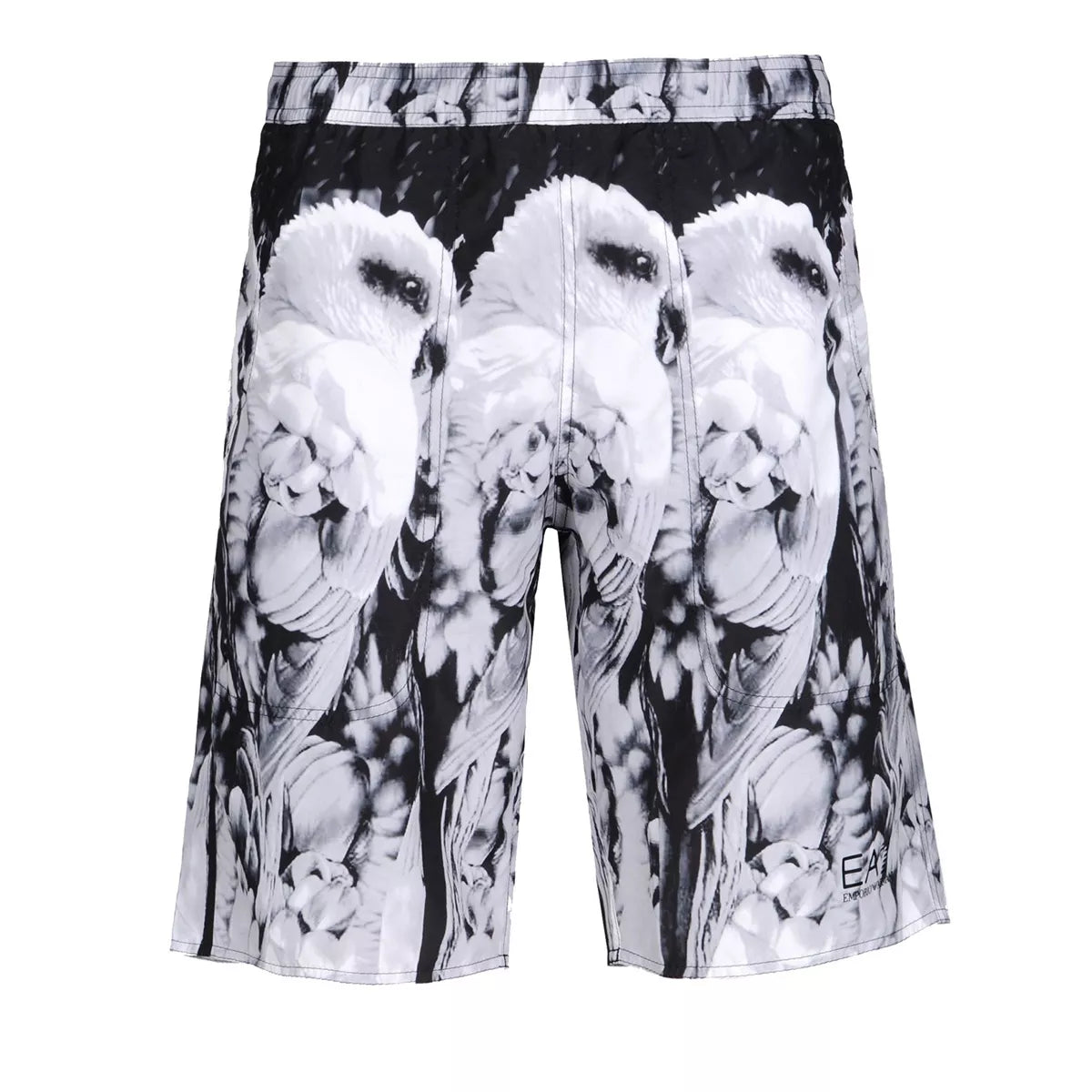 Bermuda EA7 Emporio Armani (Blanc/Noir)