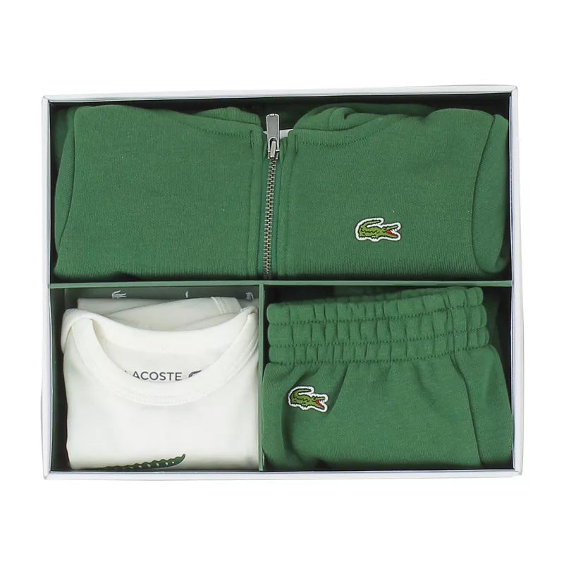 Ensemble jogging + Body ML + Tee Shirt ML Lacoste Bébé
